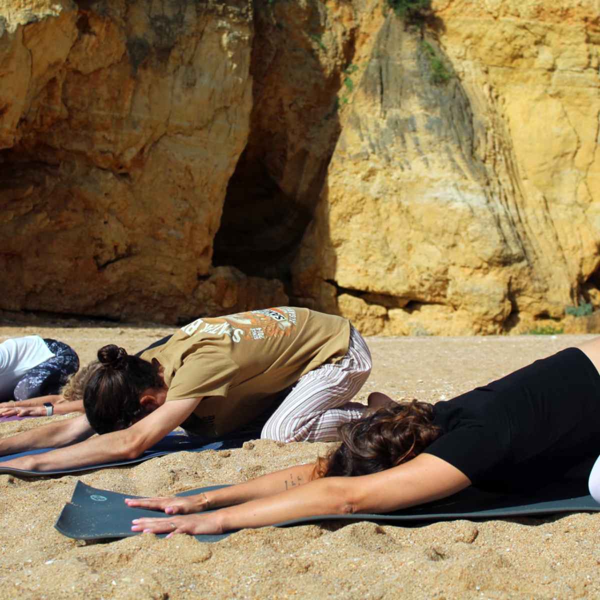 Beach Hatha Flow Yoga in Lagos,&nbsp;Portugal